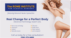 Desktop Screenshot of liposuctionoflosangeles.com